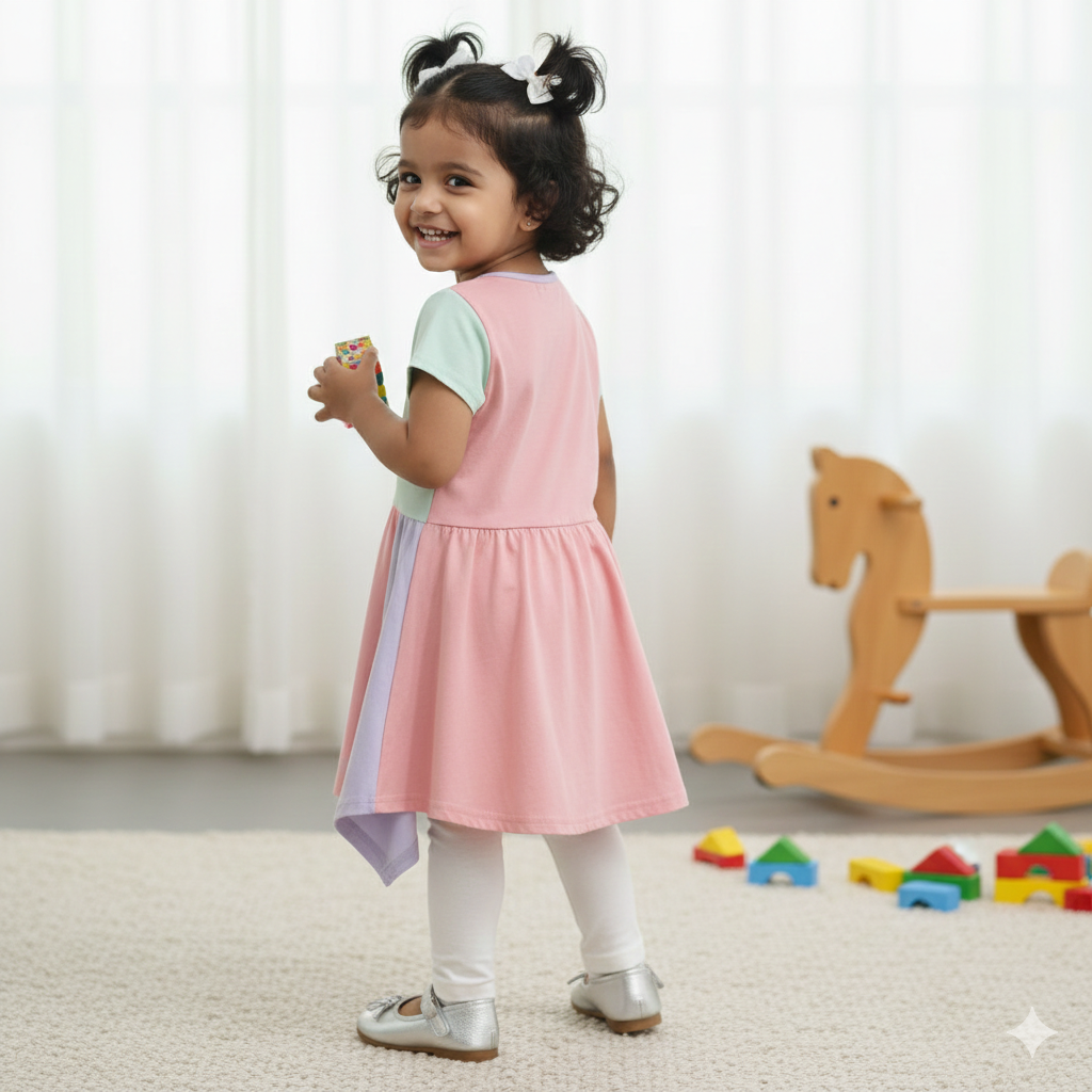 ✨ DFF Luxury Girls Dress 👗  Premium Quality Stylish Kids Party Wear | প্রিমিয়াম গার্লস ড্রেস