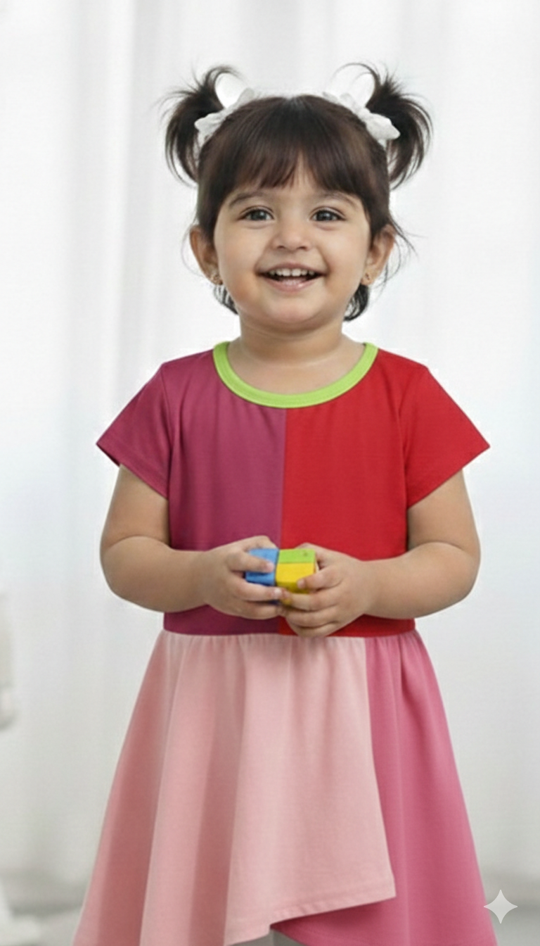 ✨ DFF Luxury Girls Dress 👗  Premium Quality Stylish Kids Party Wear | প্রিমিয়াম গার্লস ড্রেস