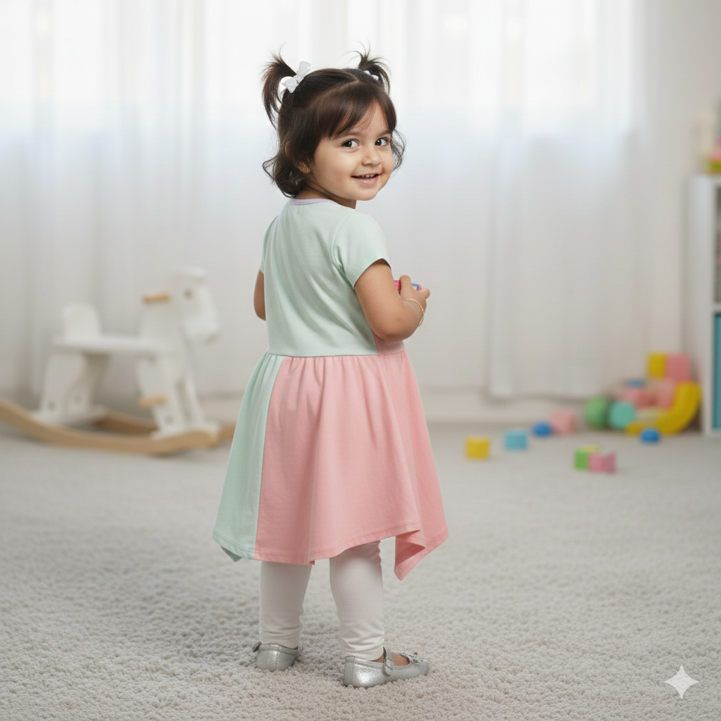 ✨ DFF Luxury Girls Dress 👗  Premium Quality Stylish Kids Party Wear | প্রিমিয়াম গার্লস ড্রেস