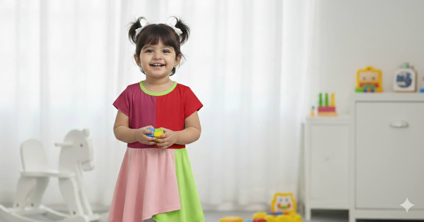 ✨ DFF Luxury Girls Dress 👗  Premium Quality Stylish Kids Party Wear | প্রিমিয়াম গার্লস ড্রেস