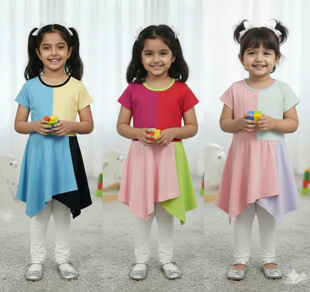 ✨ DFF Luxury Girls Dress 👗  Premium Quality Stylish Kids Party Wear | প্রিমিয়াম গার্লস ড্রেস